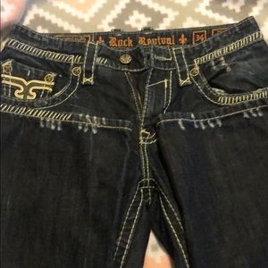 ROCK REVIVAL MENS size 34 jeans 👖